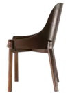 Стул   Моглон   Голубой каркас  Венге структура